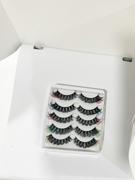 5 Pack Colour Lashes